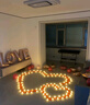 京唐 求婚道具浪漫惊喜场景布置字母灯情人节表白室内装饰气球套餐 实拍图