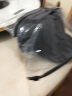 SOMUBAY  老人帽子男冬天加厚平顶帽爸爸帽大头围冬季保暖中老年人鸭舌帽 BQM-2502藏青【带护耳 后封口】 均码(可调节56-60CM) 实拍图