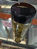 希诺（HEENOOR）玻璃杯单层加厚大容量泡茶杯带滤网男女士办公家用便携车载水杯子 紫罗兰-360ml-矮萌款【带茶漏】 【高硼硅玻璃杯体】 实拍图