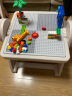 可优比（KUB）儿童积木桌多功能游戏桌男女孩大颗粒积木拼装益智玩具桌画板 【新】折叠画板积木桌+椅子 实拍图