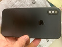 新爵 苹果x手机壳磨砂玻璃iphone xs max xr抗指纹镜头全包硅胶防摔超薄轻薄直角边 苹果xsmax【石墨黑】磨砂玻璃 实拍图