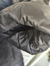 准者长款羽绒服男女情侣款春夏白鸭绒连帽保暖防风加厚运动外套 纯正黑 2XL (185) 实拍图