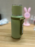 陶泉记保温杯女士高颜值2024新款茶水分离水杯随身便携男学生大容量杯子 绿色 600ml 3D贴+帕帕狗贴纸 实拍图