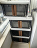 京东京造 免安装收纳柜 大容量储物柜 收纳箱移动带滑轮 特大64面宽*2层 实拍图