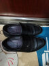意尔康男鞋日常休闲皮鞋套脚舒适柔软单鞋 6541ZE97689W 黑色 44 实拍图