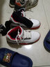 耐克（NIKE）官方舰店男鞋AIR FLIGHT 89气垫运动鞋AJ4兄弟款篮球鞋休闲跑步鞋 AJ4兄弟款/白红黑/热卖推荐 44.5 实拍图