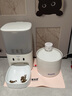 SMARTTAIL宠物猫咪饮水机智能无线喂水器自动循环不插电无线感应猫咪饮水机 好吃好喝（喂食器+陶瓷饮水机） 实拍图
