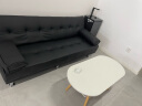 L&S沙发床办公折叠两用多功能小户型双人位客厅卧室酒店沙发 黑色1.8米S13 晒单实拍图