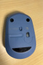 罗技（Logitech）M172鼠标 无线鼠标 办公鼠标 左右手适用 双侧防滑纹理 带无线2.4G接收器 品月蓝 实拍图