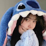 衣派莱小怪兽睡衣女秋冬加绒加厚珊瑚绒玉桂狗长款睡袍睡裙家居服套装 史迪仔【睡袍+裤子】 M【推荐100-125斤】 实拍图