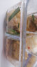 欣美雅（xinmeiya）四格玻璃饭盒可微波炉加热专用碗上班族带饭餐盒分隔型保鲜便当盒 抹茶绿四分隔+随机包+餐具 960ml 晒单实拍图