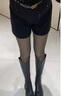 浪莎打底裤女秋冬季外穿光腿神器透肤一体裤显瘦假透肉连裤黑丝袜 黑透肤-连脚 75g-不加绒-适合15-28℃ 实拍图