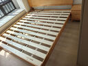 林氏家居全实木床双人床1.8m1.5米主卧大床原木风家具排骨架小满系列PK13A 【低铺】全实木床+床头柜*1 1.8米x2米 实木排骨架 实拍图