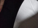 浪莎保暖内衣男加绒加厚秋衣秋裤套装保暖裤护膝棉裤圆领打底毛衫 黑色 XL 实拍图