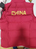 卡尔美（KELME）棉马甲男冬季出征系列运动训练加厚保暖棉服防寒外套 酒红 L 实拍图