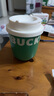 星巴克（Starbucks）杯子 荧绿小杯系列不锈钢随行杯配背带280ml  高颜值男女士送礼 不锈钢随行杯配背带 280ml 实拍图