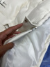 云自闲美式潮牌PU皮棉服男外套男冬季加厚棉衣宽松羽面包绒服男士棉袄 白色2311 L（推荐体重110-130斤） 实拍图