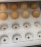 德青源A+级鲜鸡蛋64枚3.2kg 无抗生素 谷物喂养 节日礼盒装 实拍图