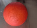 红双喜充气软实心球推荐中考标准体育训练专业比赛男女橡胶铅球学生可用 2kg 橙色+气针网兜 实拍图