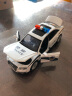 卡威（KIV）1/32合金玩具车模型儿童汽车玩具1-3-6岁男孩回力车模 奥迪 A8 警车 实拍图