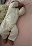 迪尼豆豆（dinidoudu）0-6月新生儿绑带连体衣初生婴儿衣服男女宝宝夏季哈衣和尚服3薄款 婴儿夏（蝴蝶哈衣）绿叶小花粉~ 66cm 建议8-13斤内 实拍图