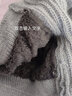 曼琪魅雅帽子女秋冬季加绒加厚保暖骑车帽子围巾一体松鼠绒连体风雪毛线帽 灰色 风雪帽均码 实拍图