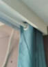 诺罗 伸缩杆免打孔窗帘杆卧室免安装晾衣杆卫生间晾衣架收缩窗帘挂杆 白色 伸缩杆0.7-1.1米 实拍图