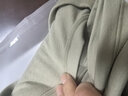 蕉内热皮302++保暖内衣男女士棉感套装抗菌秋衣秋裤加绒加厚秋冬季 【女士】洛绿 XL 实拍图