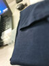 红豆居家内衣男纯棉秋衣秋裤男士全棉半高领打底棉毛衫男玄青185/110 实拍图