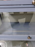 淘之良品手办展示柜超市零食柜家用货架仓储置物架简易样品柜陈列柜收纳架 【四面通透】灰色五层80长 实拍图