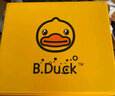 B.Duck小黄鸭童鞋男童运动鞋冬季儿童卡通保暖鞋短绒二棉鞋3016米棕28 实拍图