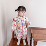 班喜迪婴儿衣服秋装男女宝宝连体衣婴幼儿加绒哈衣爬服春秋季洋气外出服 米色 80cm 实拍图
