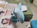 igrow爱果乐 小学生坐姿器写字姿势儿童纠正器学习书桌视力保护器写作业防低头支矫正器 海豚（软硅胶）夹桌款-蓝 实拍图
