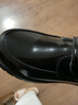 唯景男童皮鞋黑色真皮英伦风白单鞋学生表演出鞋儿童软底小男孩春秋款 黑色 37码 内长23.4cm 实拍图