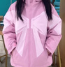 【御寒系列】太平鸟童装女童羽绒服冬装蝴蝶结三防滑雪服外套 实拍图