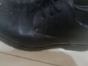 法诺雅 皮鞋男士正装鞋春季男商务休闲鞋男英伦风男鞋 黑色（标准款） 42 实拍图