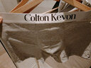 COLTONKEVON男士内裤男纯棉季舒适透气四角运动宽松大码男生平角短裤衩礼盒装 &LJRLTHO 4条装自选颜色 4条 XXXL181-210斤 实拍图
