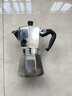 比乐蒂摩卡壶户外便携家用意式浓缩咖啡壶铝滴滤咖啡机八角壶意大利品牌 单阀 银色 6杯装 实拍图