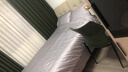 餐椅轻奢高级感马鞍皮椅子靠背家用设计师休闲椅意式极简餐桌椅子 墨绿色 [高版】 实拍图