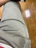 罗蒙短裤男夏季大码棉质弹力透气男士休闲五分短裤子男装CC2113灰色33 实拍图