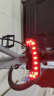 骑兵连Cavalry自行车尾灯电子喇叭铃铛山地车公路车USB充电遥控转向尾灯安全警示灯骑行装备配件 实拍图