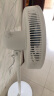美的（Midea）【品质推荐】七叶轻音柔风电风扇/家用省电落地扇/台式电扇/广角摇头节能宿舍小型风扇 SAE35CA 实拍图