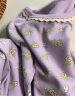 红豆儿童纯棉内衣套装男女童秋衣秋裤秋冬保暖低领棉毛衫M1170浅紫130 实拍图
