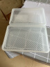 京东京造 冰箱保鲜盒收纳盒 正方形 中号（正矮款） 带盖透明沥水盒 2个装 实拍图