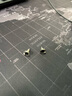 曼古银（MGS）黑玛瑙耳钉S925女气质轻奢银耳环高级感耳饰七夕礼物送女友 实拍图
