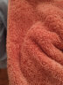 洁玉750g浴巾纯棉 五星级酒店品质大浴衣男女通用加厚浴巾  桔色 实拍图
