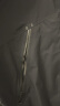 迪卡侬硬壳冲锋衣男女户外休闲登山徒步防风防水夹克风衣MH500外套 男款-曜石黑 2XL 晒单实拍图