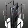麦享能努比亚红魔11SPro+手机壳气锋透明新款11Pro/10SPro+保护套9SPro/10Air镜头全包金属边框防摔单壳 【深空黑】单面壳丨带按键丨透明背板 红魔9pro/9pro+/9spro 实拍图