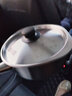 柳宗理（SORIYANAGI） 日本进口18-8不锈钢无涂层不粘锅雪平锅 汤锅奶锅辅食锅煮面锅   18cm 哑光带盖 实拍图