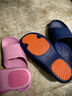 JDOV专利防滑拖鞋老年人孕妇男女防水防滑油夏季浴室内洗澡冲凉居家用 浅紫色（专利防滑拖鞋） 37-38 实拍图